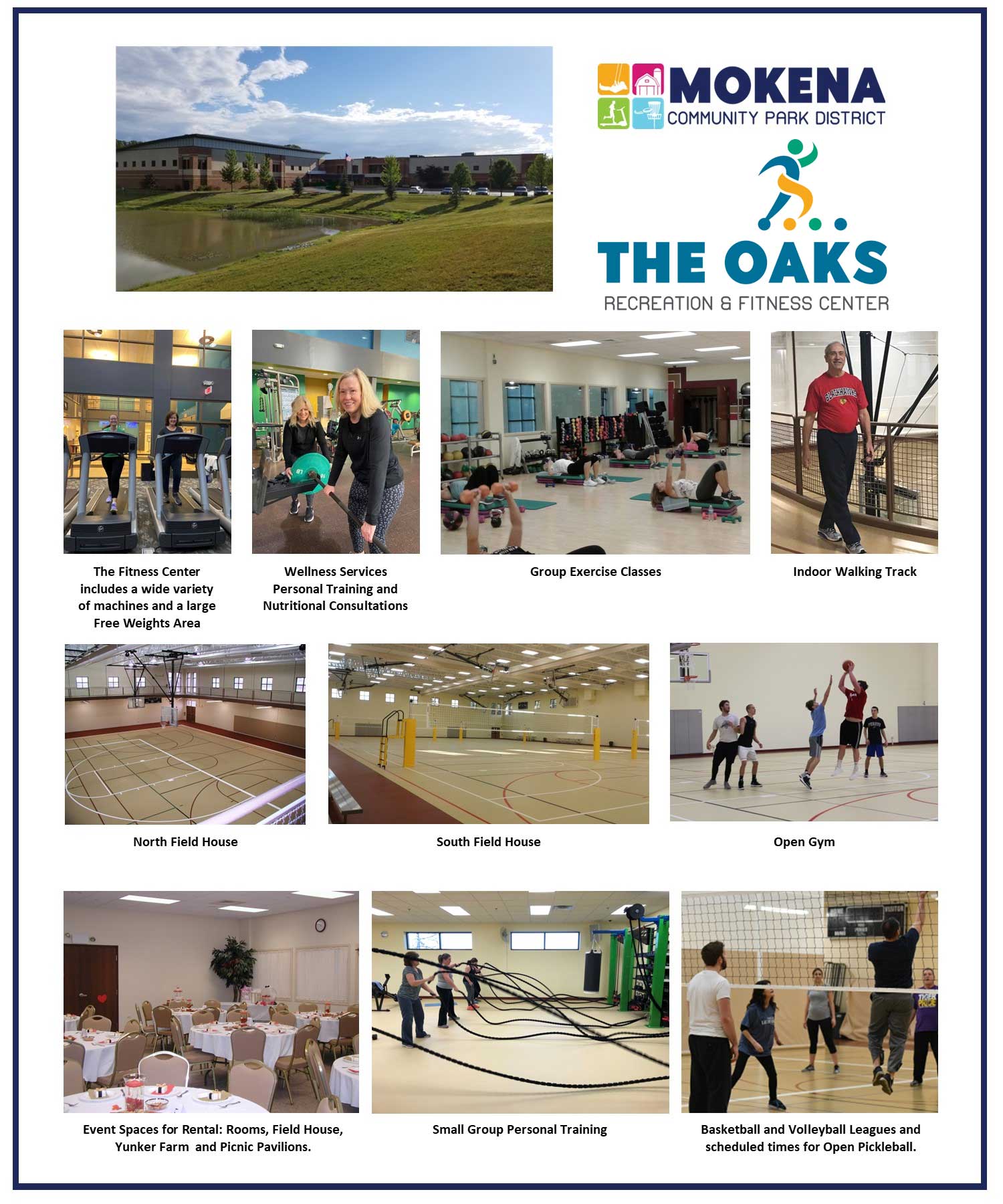 THE OAKS RECREATION AND FITNESS CENTER